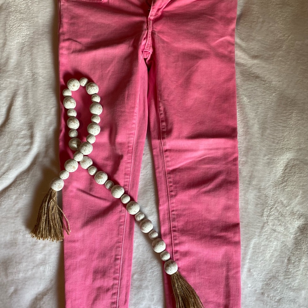 Joe’s Jeans Hot Pink High Rise Skinny Jeans - Picture 2 of 5